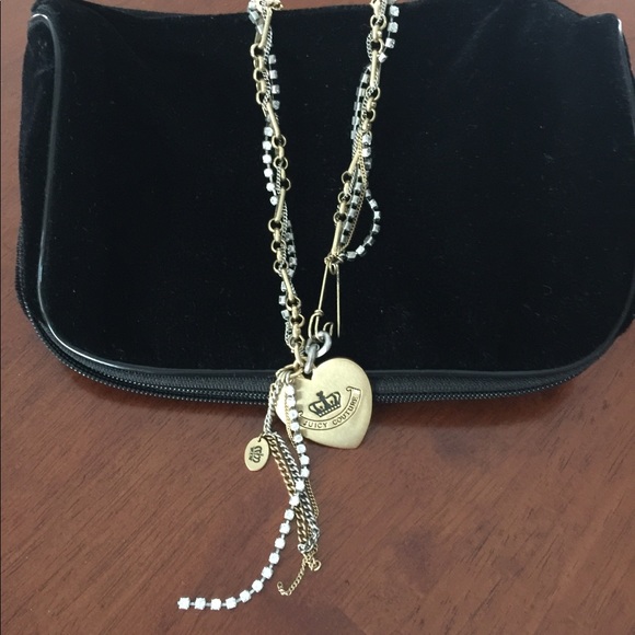 ❤️💥HP!💥 Juicy Couture Heart Necklace❤️ - Picture 3 of 6